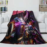 Charger l&#39;image dans la visionneuse de la galerie, Ratchet Clank Rift Apart Blanket Flannel Throw Room Decoration