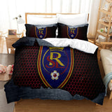 Charger l&#39;image dans la visionneuse de la galerie, Real Salt Lake Bedding Set Duvet Cover Without Filler