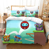 Charger l&#39;image dans la visionneuse de la galerie, Red Ball 4 Bedding Set Pattern Quilt Cover Without Filler