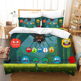 Charger l&#39;image dans la visionneuse de la galerie, Red Ball 4 Bedding Set Pattern Quilt Cover Without Filler