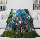 Load image into Gallery viewer, Roblox Blanket Flannel Pattern Throw Kids Room Decoration
