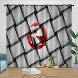 Charger l&#39;image dans la visionneuse de la galerie, Roblox Pattern Curtains Game Blackout Window Drapes