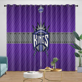 Load image into Gallery viewer, Sacramento Kings Curtains Blackout Window Drapes Room Decoration