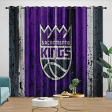 Load image into Gallery viewer, Sacramento Kings Curtains Blackout Window Drapes Room Decoration