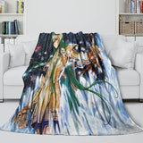 Load image into Gallery viewer, Saint Seiya Blanket Flannel Fleece Throw Room Decoration