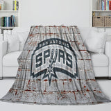 Load image into Gallery viewer, San Antonio Spurs Blanket Flannel Fleece Throw Room Decoration