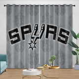 Load image into Gallery viewer, San Antonio Spurs Curtains Blackout Window Drapes Room Decoration