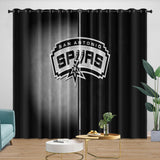 Load image into Gallery viewer, San Antonio Spurs Curtains Blackout Window Drapes Room Decoration