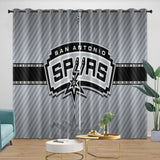 Load image into Gallery viewer, San Antonio Spurs Curtains Blackout Window Drapes Room Decoration