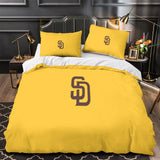 Charger l&#39;image dans la visionneuse de la galerie, San Diego Padres Bedding Set Quilt Cover Without Filler