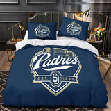 Charger l&#39;image dans la visionneuse de la galerie, San Diego Padres Bedding Set Quilt Cover Without Filler