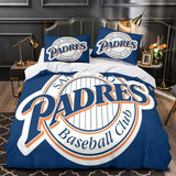 Charger l&#39;image dans la visionneuse de la galerie, San Diego Padres Bedding Set Quilt Cover Without Filler