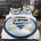 Charger l&#39;image dans la visionneuse de la galerie, San Diego Padres Bedding Set Quilt Cover Without Filler