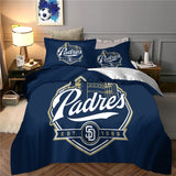 Charger l&#39;image dans la visionneuse de la galerie, San Diego Padres Bedding Set Quilt Cover Without Filler