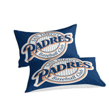 Charger l&#39;image dans la visionneuse de la galerie, San Diego Padres Bedding Set Quilt Cover Without Filler