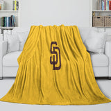 Load image into Gallery viewer, San Diego Padres Blanket Flannel Throw Room Decoration