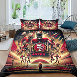 Charger l&#39;image dans la visionneuse de la galerie, San Francisco 49ers Bedding Set Duvet Cover Without Filler