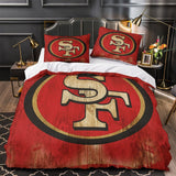 Charger l&#39;image dans la visionneuse de la galerie, San Francisco 49ers Bedding Set Duvet Cover Without Filler