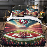 Load image into Gallery viewer, San Francisco 49ers Bedding Set Duvet Cover Without Filler