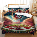 Load image into Gallery viewer, San Francisco 49ers Bedding Set Duvet Cover Without Filler