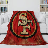 Charger l&#39;image dans la visionneuse de la galerie, San Francisco 49ers Blanket Flannel Fleece Throw Room Decoration