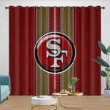 Charger l'image dans la visionneuse de la galerie, San Francisco 49ers Curtains Blackout Window Drapes Kids Room Decoration
