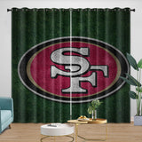 Load image into Gallery viewer, San Francisco 49ers Curtains Blackout Window Drapes Room Decoration