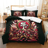 Charger l'image dans la visionneuse de la galerie, San Francisco 49ers Duvet Cover Kids Bedding Set Without Filler