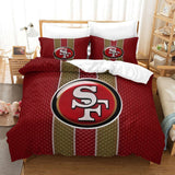 Charger l'image dans la visionneuse de la galerie, San Francisco 49ers Duvet Cover Kids Bedding Set Without Filler