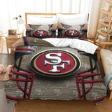 Charger l'image dans la visionneuse de la galerie, San Francisco 49ers Duvet Cover Kids Bedding Set Without Filler