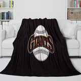 Charger l&#39;image dans la visionneuse de la galerie, San Francisco Giants Blanket Flannel Throw Room Decoration
