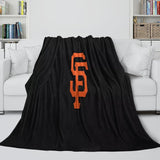 Charger l&#39;image dans la visionneuse de la galerie, San Francisco Giants Blanket Flannel Throw Room Decoration