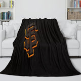 Charger l&#39;image dans la visionneuse de la galerie, San Francisco Giants Blanket Flannel Throw Room Decoration