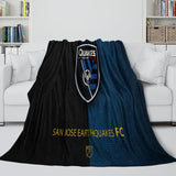 Load image into Gallery viewer, San Jose Earthquakes Blanket Flannel Fleece Throw Room Decoration