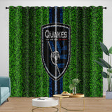 Load image into Gallery viewer, San Jose Earthquakes Curtains Blackout Window Drapes Room Decoration