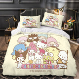 Charger l&#39;image dans la visionneuse de la galerie, Sanrio Hello Kitty Bedding Set Quilt Duvet Cover Without Filler