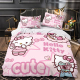Charger l&#39;image dans la visionneuse de la galerie, Sanrio Hello Kitty Bedding Set Quilt Duvet Cover Without Filler