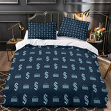 Charger l&#39;image dans la visionneuse de la galerie, Seattle Kraken Bedding Set Quilt Duvet Cover Without Filler