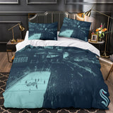 Charger l&#39;image dans la visionneuse de la galerie, Seattle Kraken Bedding Set Quilt Duvet Cover Without Filler