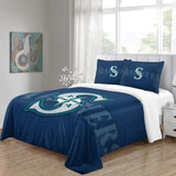 Charger l&#39;image dans la visionneuse de la galerie, Seattle Mariners Bedding Set Quilt Cover Without Filler