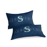 Charger l&#39;image dans la visionneuse de la galerie, Seattle Mariners Bedding Set Quilt Cover Without Filler