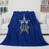 Charger l&#39;image dans la visionneuse de la galerie, Seattle Mariners Blanket Flannel Throw Room Decoration
