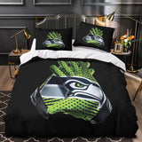 Charger l&#39;image dans la visionneuse de la galerie, Seattle Seahawks Bedding Set Duvet Cover Without Filler