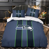 Charger l&#39;image dans la visionneuse de la galerie, Seattle Seahawks Bedding Set Duvet Cover Without Filler