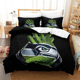 Charger l&#39;image dans la visionneuse de la galerie, Seattle Seahawks Bedding Set Duvet Cover Without Filler