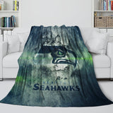 Load image into Gallery viewer, Seattle Seahawks Blanket Flannel Fleece Throw Room Decoration