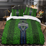 Charger l&#39;image dans la visionneuse de la galerie, Seattle Sounders FC Bedding Set Duvet Cover Without Filler