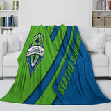 Load image into Gallery viewer, Seattle Sounders FC Blanket Flannel Fleece Throw Room Decoration