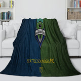 Load image into Gallery viewer, Seattle Sounders FC Blanket Flannel Fleece Throw Room Decoration