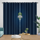 Load image into Gallery viewer, Seattle Sounders FC Curtains Blackout Window Drapes Room Decoration